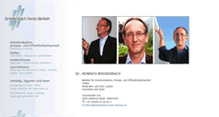 Desktop Screenshot of breidenbach-texte-denken.at